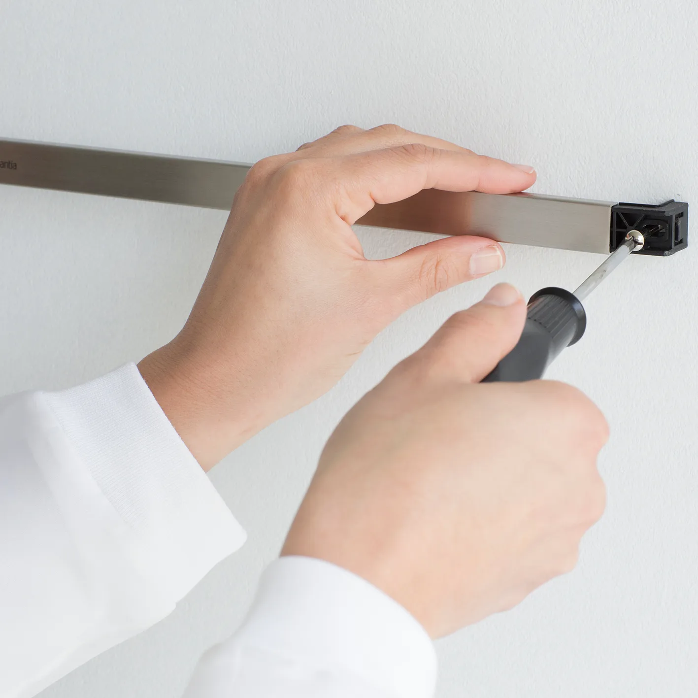 Profile työvälinelista 60 cm, Mattaharjattu teräs Brabantia