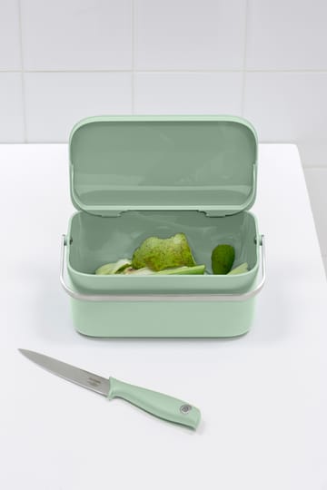 Sinkside biojäteastia 13x22 cm - Jade green - Brabantia