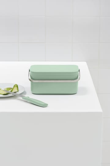 Sinkside biojäteastia 13x22 cm - Jade green - Brabantia