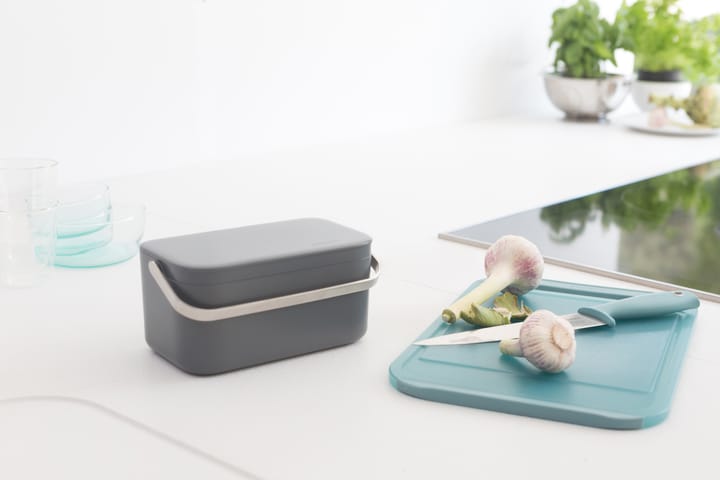 Sinkside biojäteastia 13x22 cm, Tummanharmaa Brabantia