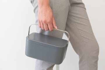 Sinkside biojäteastia 13x22 cm - Tummanharmaa - Brabantia