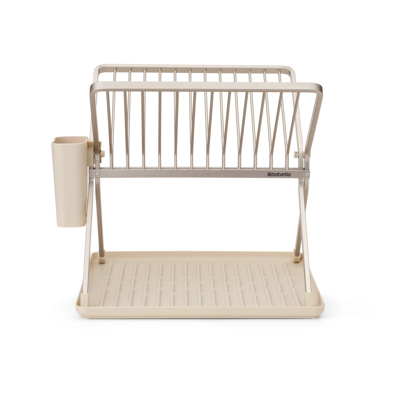 Sinkside kokoontaitettava tiskiteline 37 cm, Soft beige Brabantia