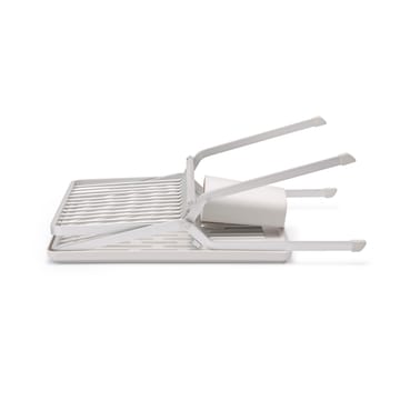 Sinkside kokoontaitettava tiskiteline 37 cm - vaaleanharmaa - Brabantia