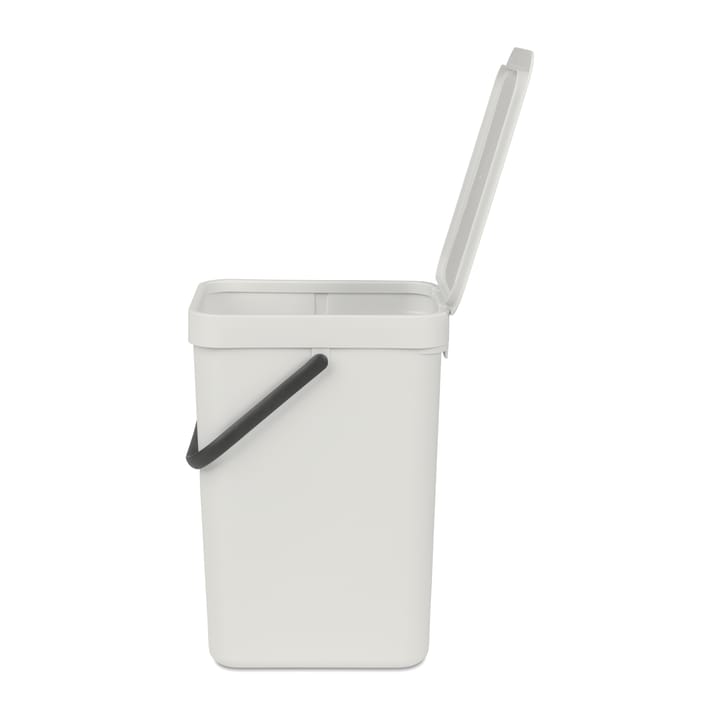 Sort & Go jäteastia 12 litraa, Vaaleanharmaa Brabantia