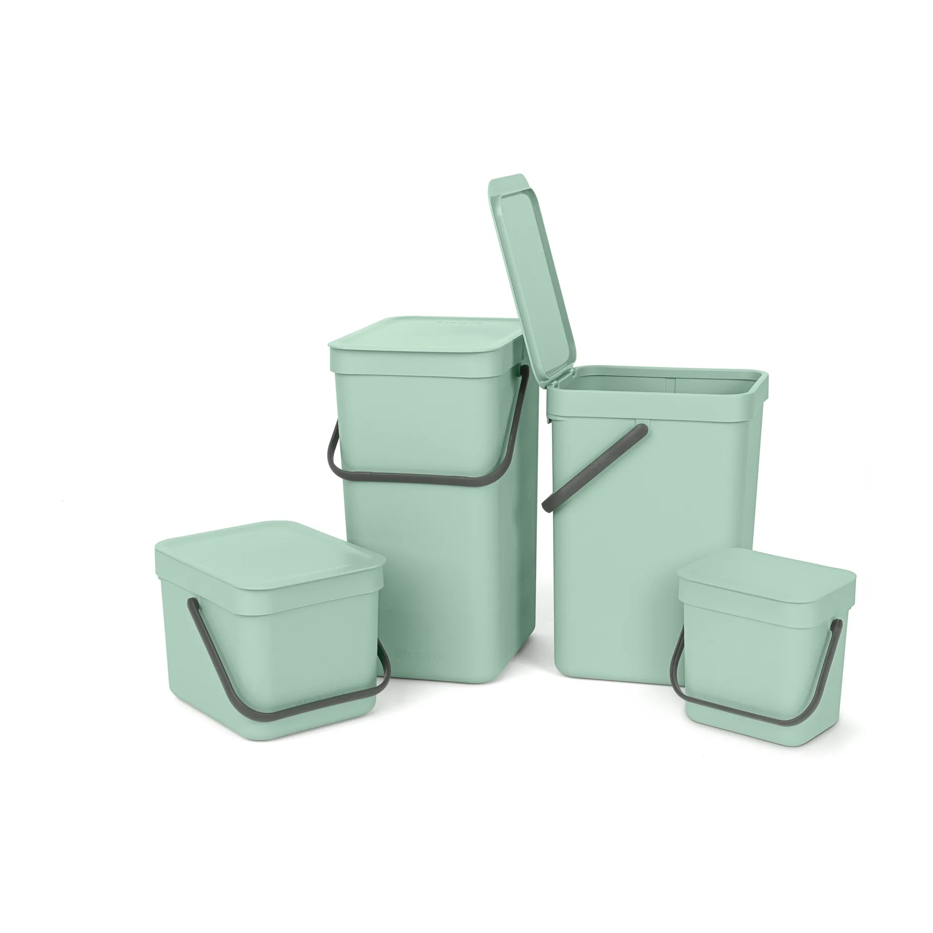 Sort & Go jäteastia 3 L, Jade green Brabantia