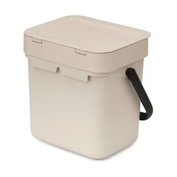 Sort & Go jäteastia 3 L - Soft beige - Brabantia