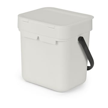 Sort & Go jäteastia 3 L - Vaaleanharmaa - Brabantia