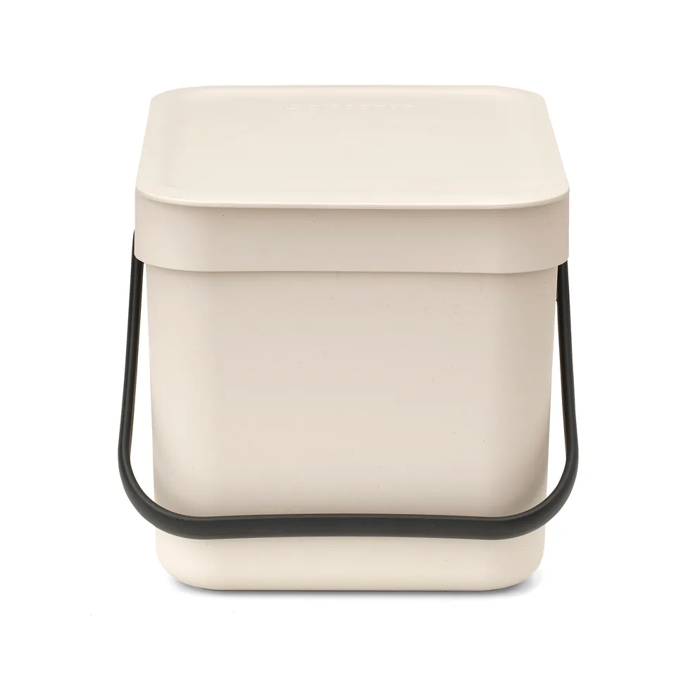 Sort & Go jäteastia 6 litraa, Soft beige Brabantia