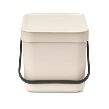 Sort & Go jäteastia 6 litraa - Soft beige - Brabantia