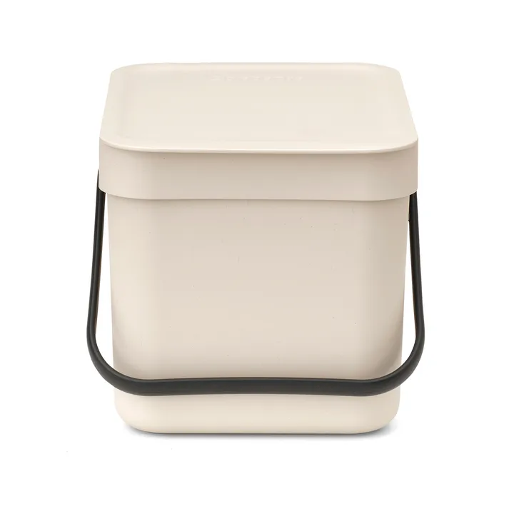 Sort & Go jäteastia 6 litraa - Soft beige - Brabantia