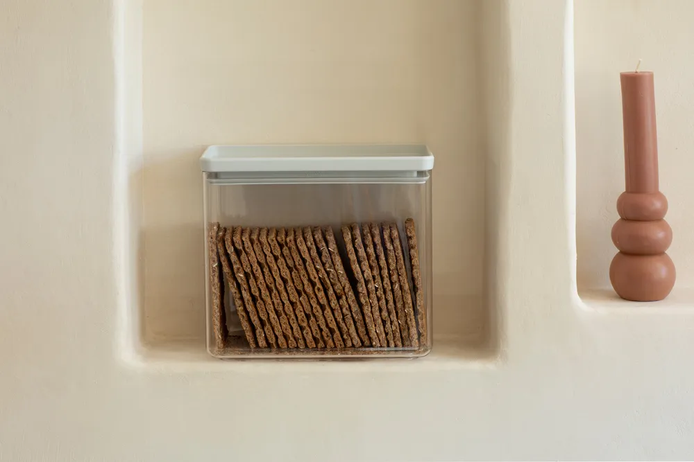 TASTY+ pinottava purkki 3,5 litraa, Vaaleanharmaa Brabantia