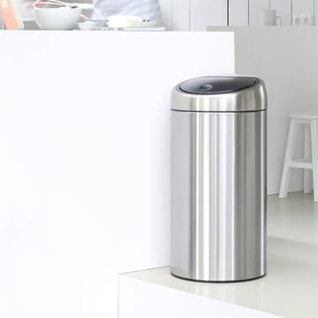 Touch Bin roskakori 45 litraa - matt steel (hopea) - Brabantia