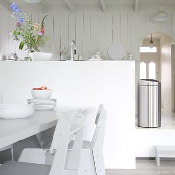Touch Bin roskakori 45 litraa - matt steel (hopea) - Brabantia