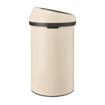 Touch Bin -roskakori pyöreä 60 litraa - Soft Beige - Brabantia