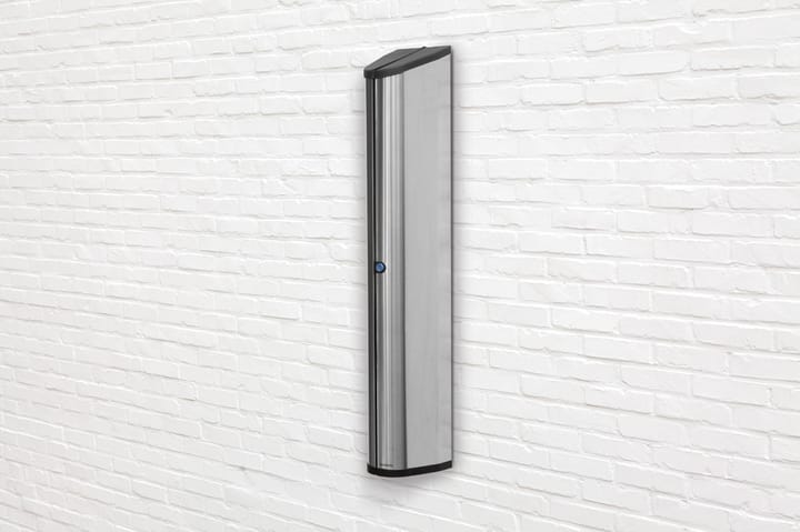 WallFix kuivausteline 24 m suojalaatikolla, Harmaa Brabantia