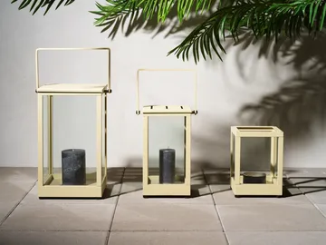 Belfort kynttilälyhty - Lemon, 28 cm - Brafab