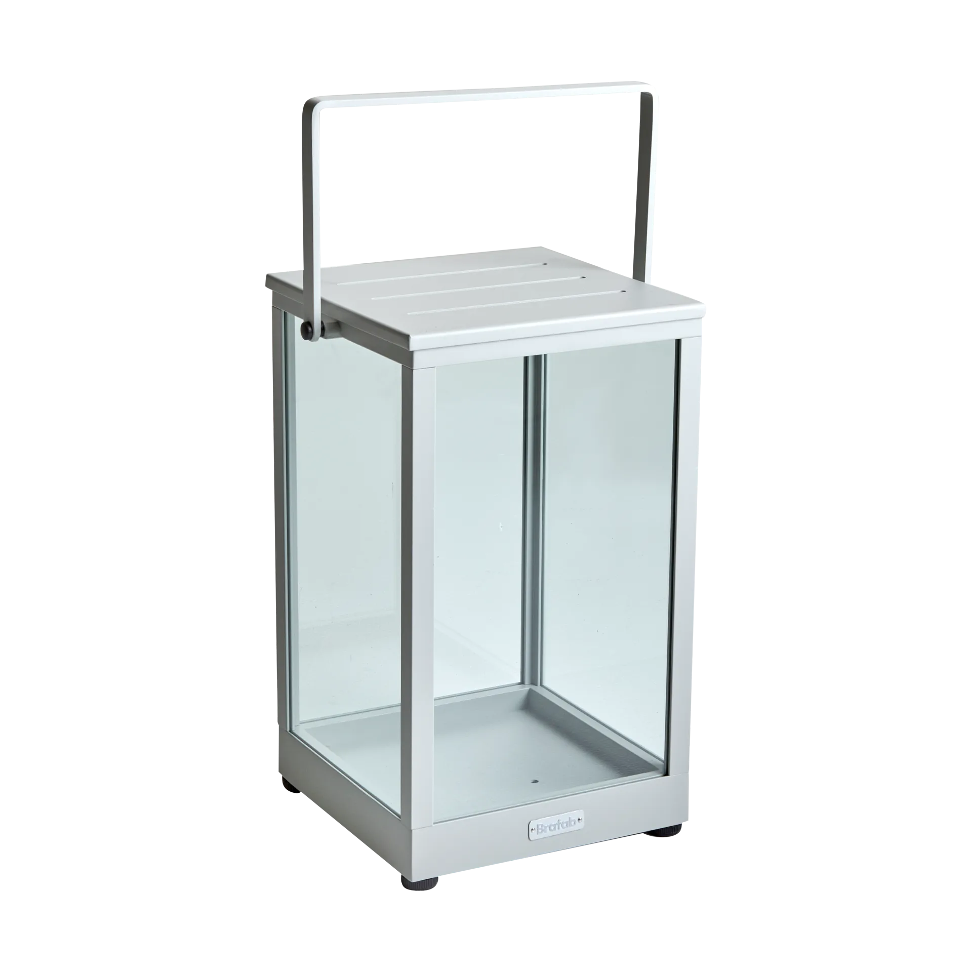 Belfort kynttilälyhty, Light grey H43 cm Brafab