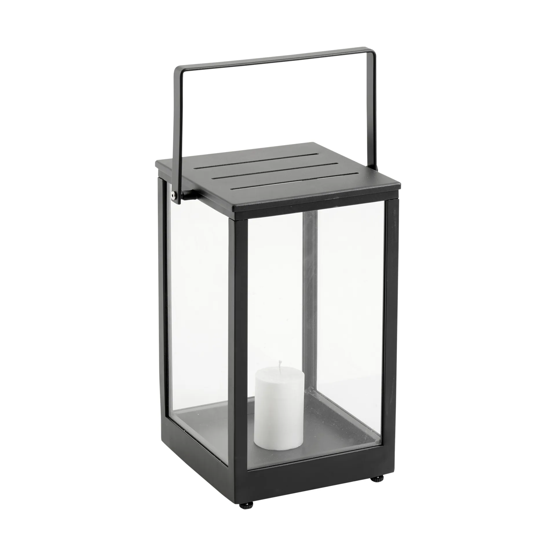 Belfort kynttilälyhty, Musta H43 cm Brafab