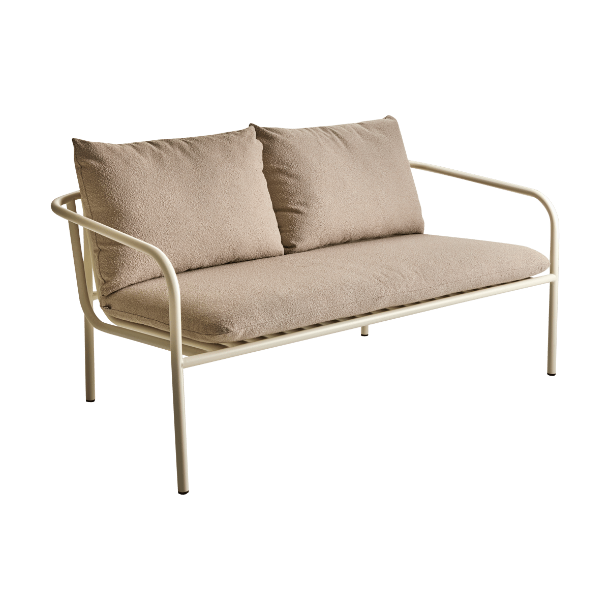 Brafab Bendt sohva Teddy beige-pearl white | Skandinaavinen Sisustus | Valkoinen