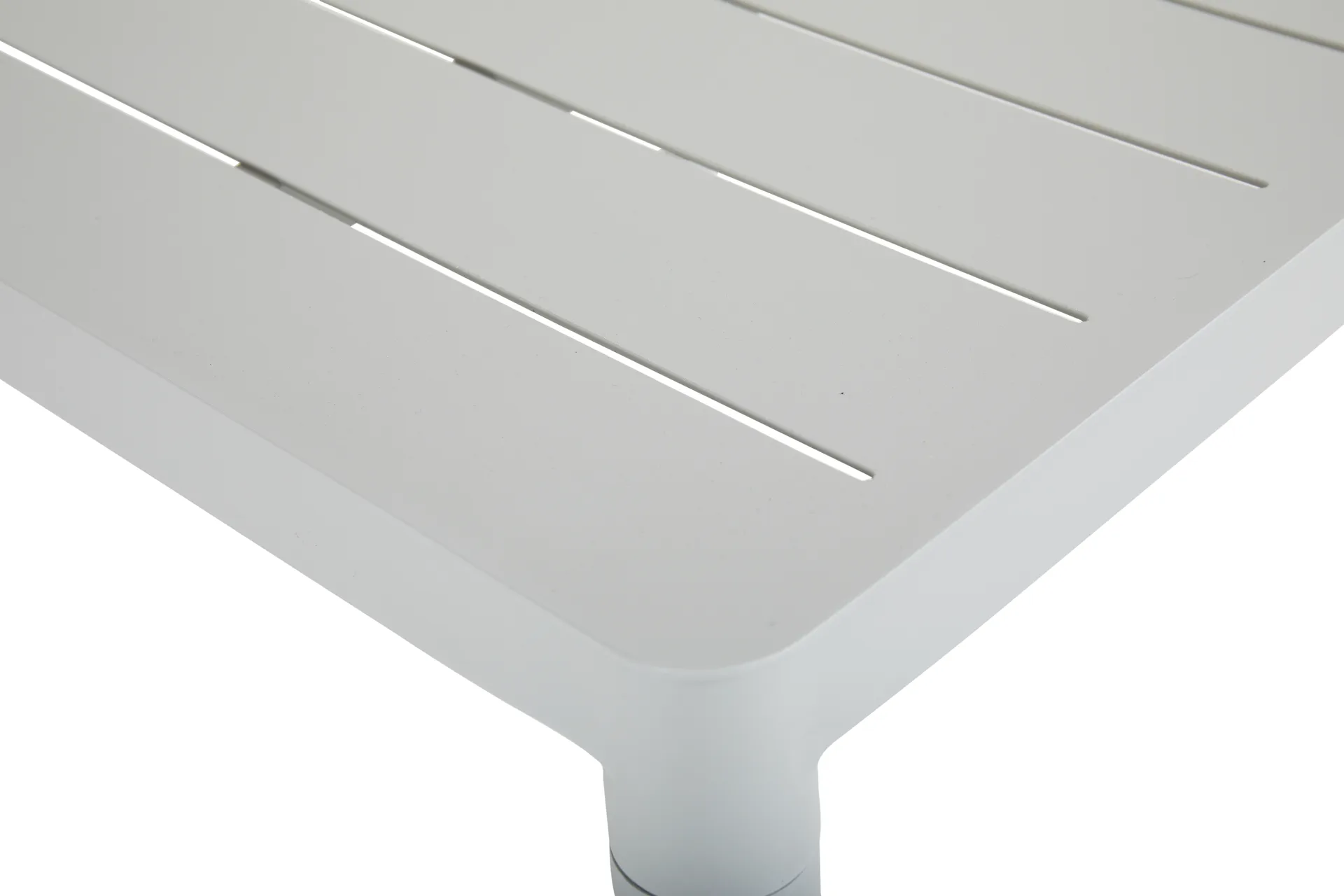 Bigby ruokapöytä, Light grey 195 cm Brafab