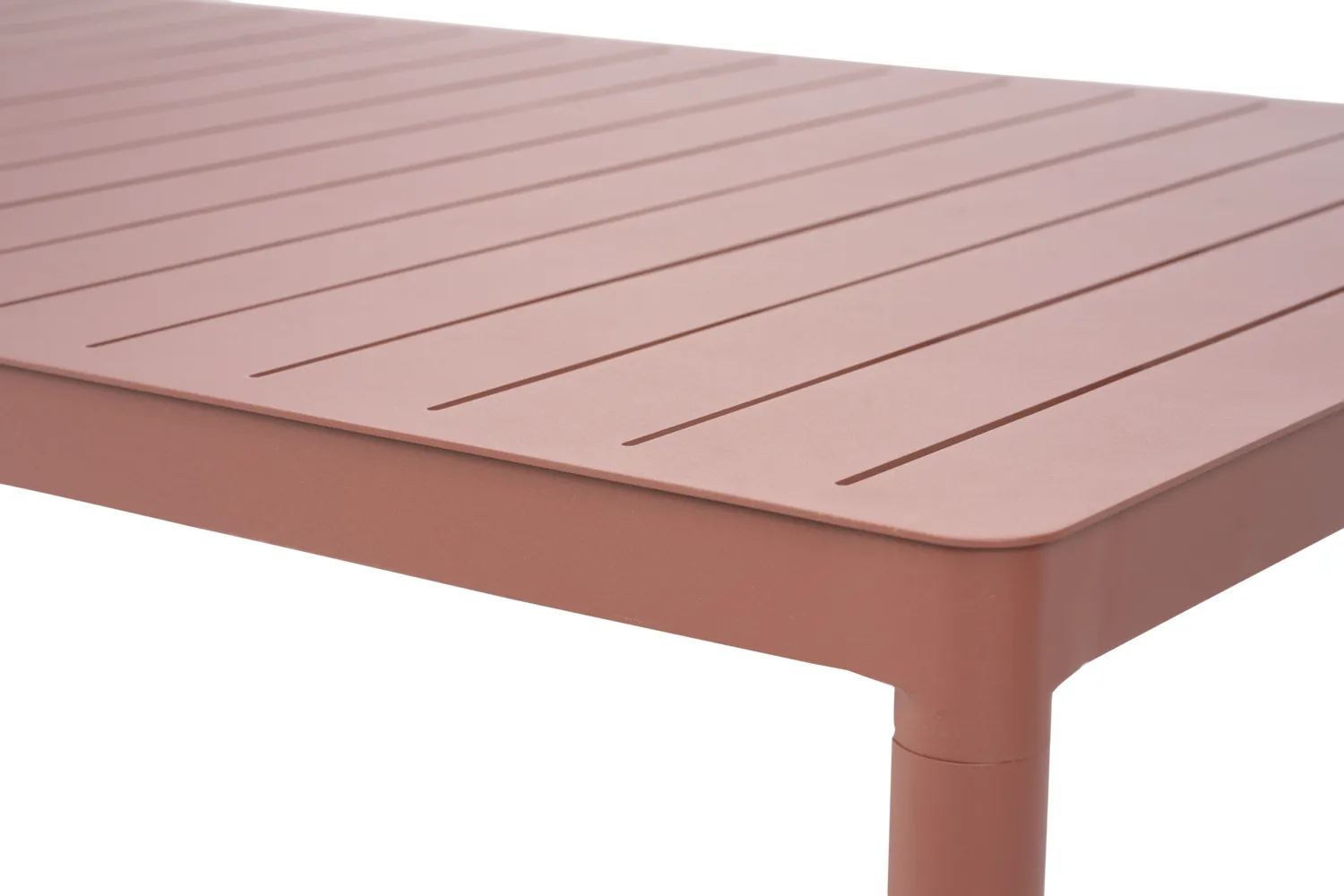 Bigby ruokapöytä, Zin Red, 195x90 cm Brafab