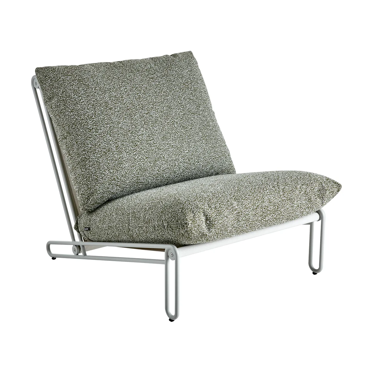 Brafab Blixt lounge-nojatuoli Light grey-teddy verde