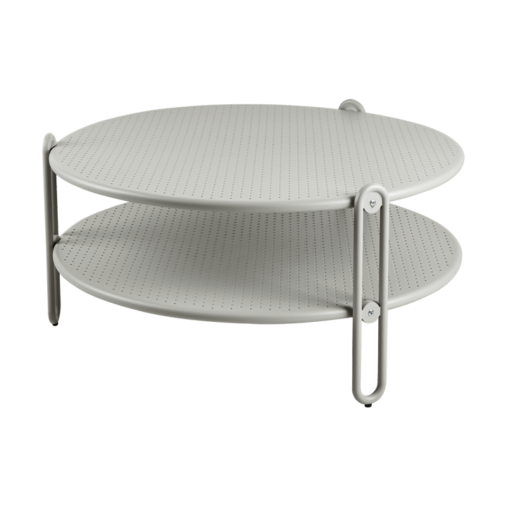 Blixt sohvapöytä - Light grey Ø85 cm - Brafab
