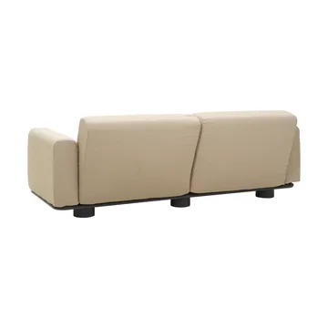 Bolster sohva - Antrasiitti-teddy beige, 2,5-istuttava - Brafab