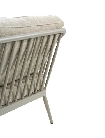 Coleville sohva - Khaki-burlap beige, 3-istuttava - Brafab