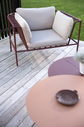 Collier nojatuoli - Zin red-teddy beige - Brafab