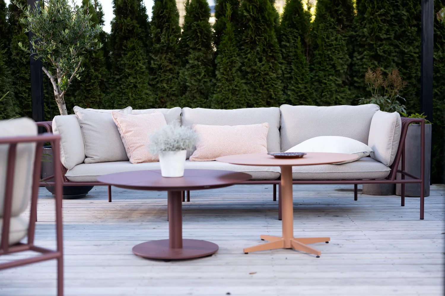 Collier sohvemoduuli, Zin red-teddy beige, keskiosa Brafab