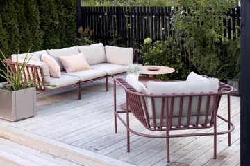 Collier sohvemoduuli - Zin red-teddy beige, kulma - Brafab