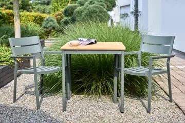 Delia käsinojallinen tuoli - Nordic green - Brafab