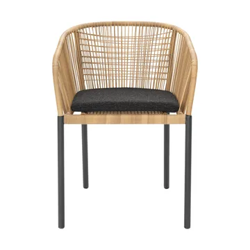 Delta käsinojatuoli - Antrasiitti natural - Brafab