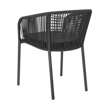 Delta käsinojatuoli - Antrasiitti - Brafab