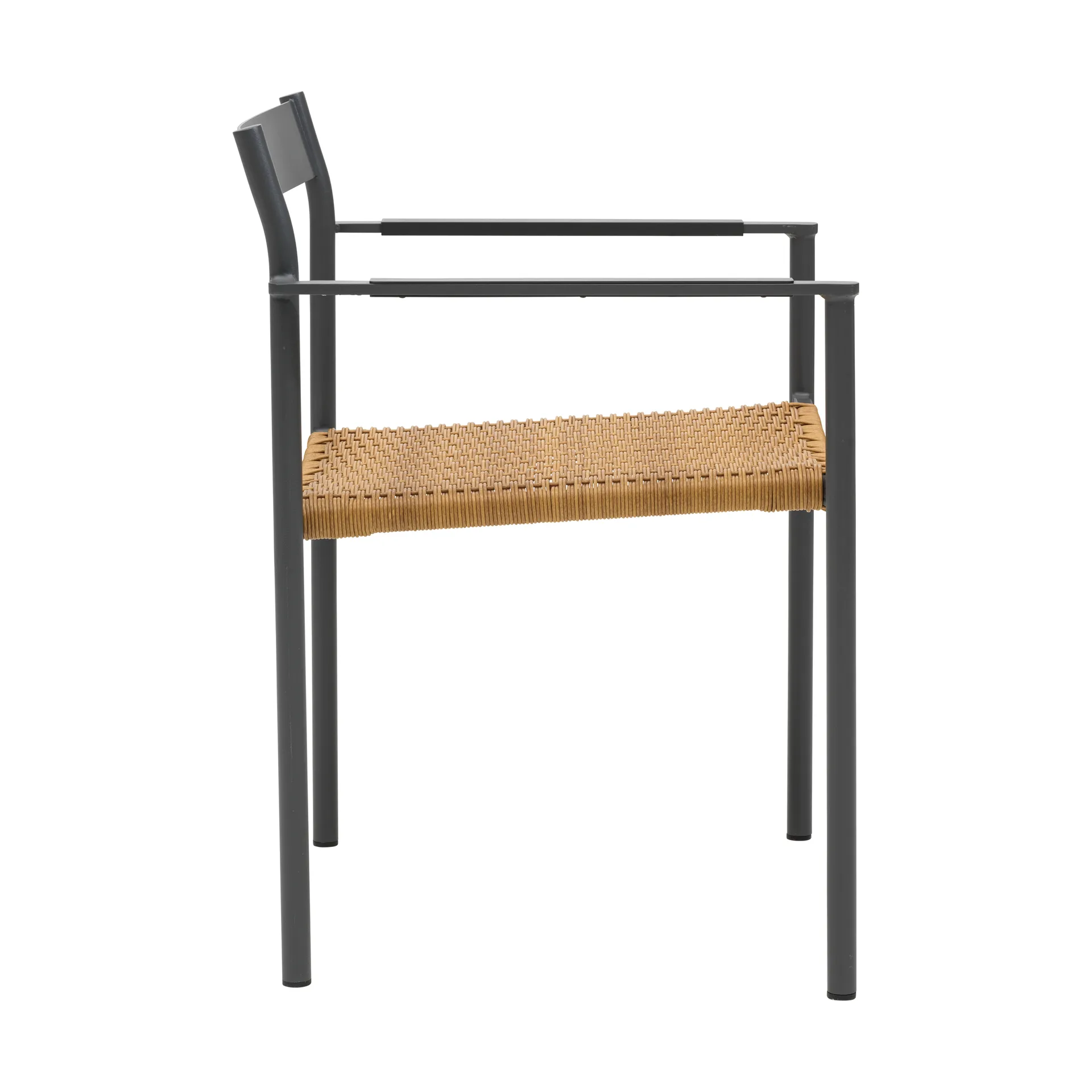 DK käsinojatuoli, Anthracite Brafab