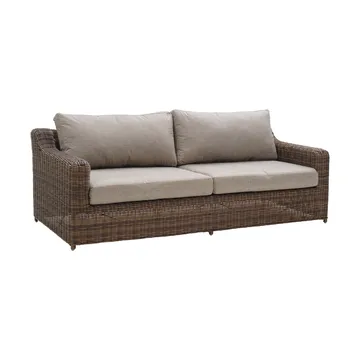 Glendon 2,5-istuttava sohva - Dark brown-soft moose - Brafab