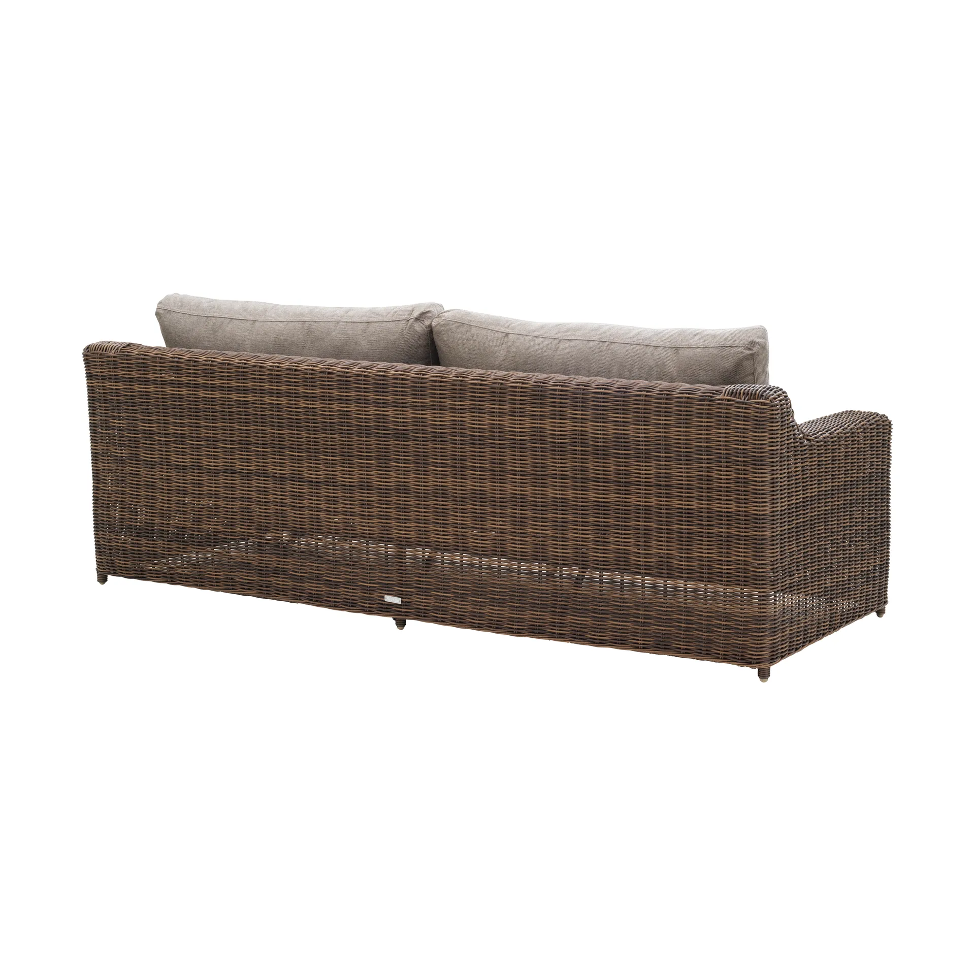 Glendon 2,5-istuttava sohva, Dark brown-soft moose Brafab