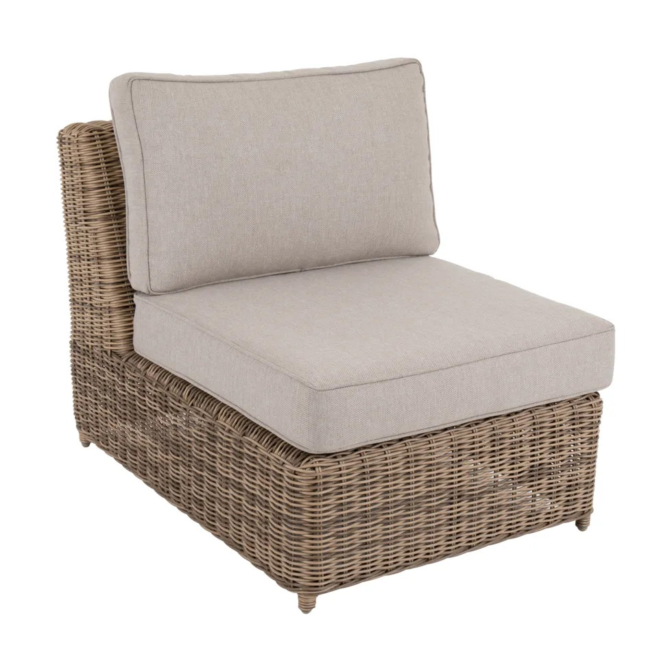 Glendon sohva­moduuli, Rustic-beige, keskiosa Brafab