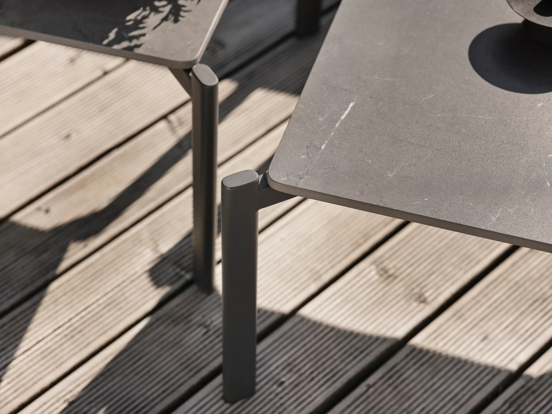 Hallavara sohvapöytä, Anthracite 66x146 cm Brafab