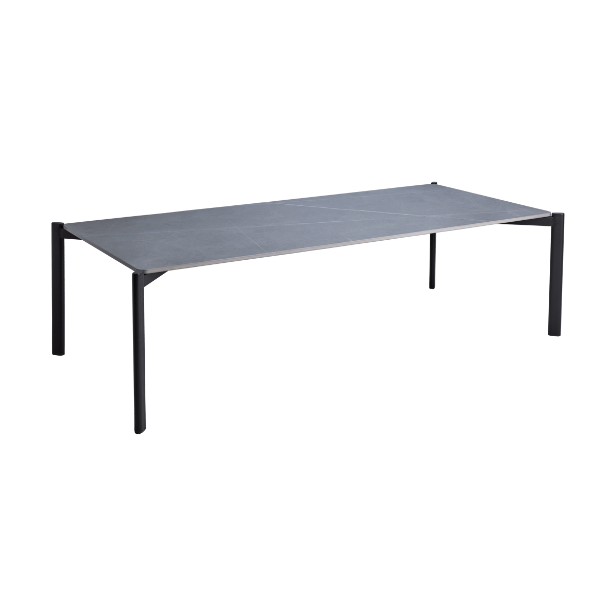Brafab Hallavara sohvapöytä Musta 66x146 cm | Skandinaavinen Sisustus | Puutarhapöydät | Musta