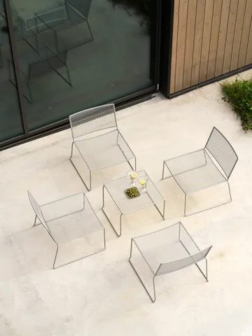 Haru sivupöytä - Slate grey, 54x54 cm - Brafab