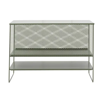 Haru ulkokeittiön alakaappi hyllyillä 120x90x60 cm - Liitunharmaa - Brafab