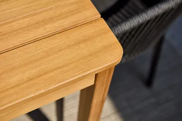 Joe ruokapöytä - Luonnollinen, 140x80 cm - Brafab