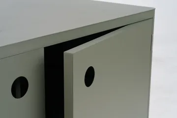 Kelia ulkokeittiön allaskaappi - Nordic green, 121x90x64 - Brafab