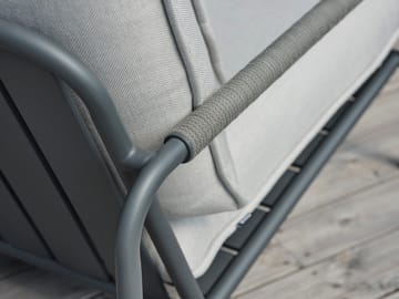 Lerberget lounge-nojatuoli - Anthracite-saarni - Brafab