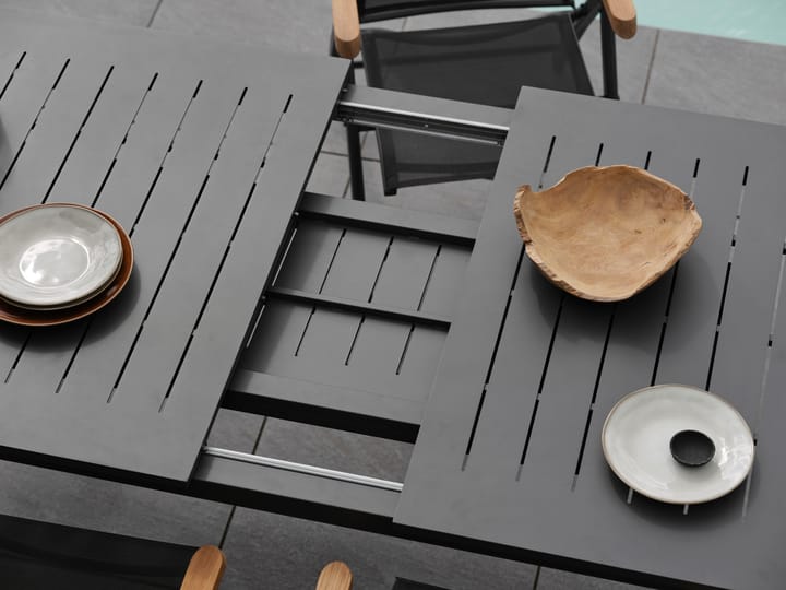 Lomma jatkettava ruokapöytä, Anthracite XL 260-380 cm Brafab