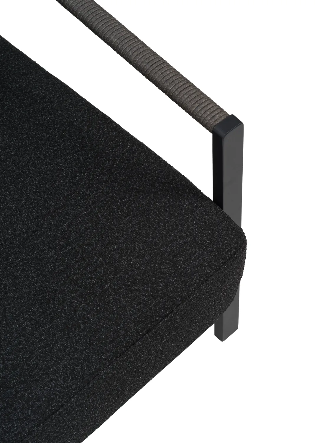 Lyra nojatuoli, Svart-teddy black Brafab