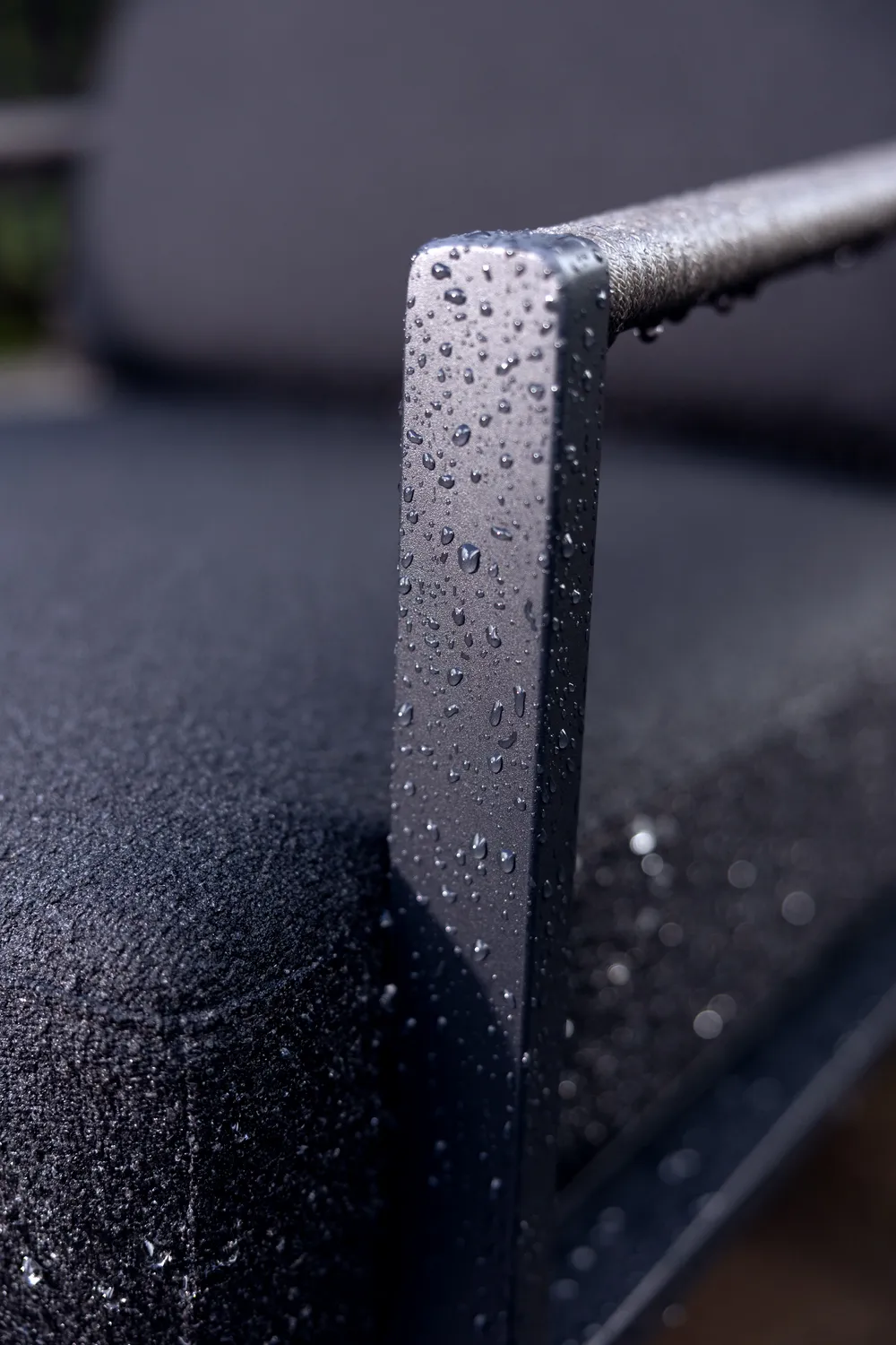 Lyra nojatuoli, Svart-teddy black Brafab