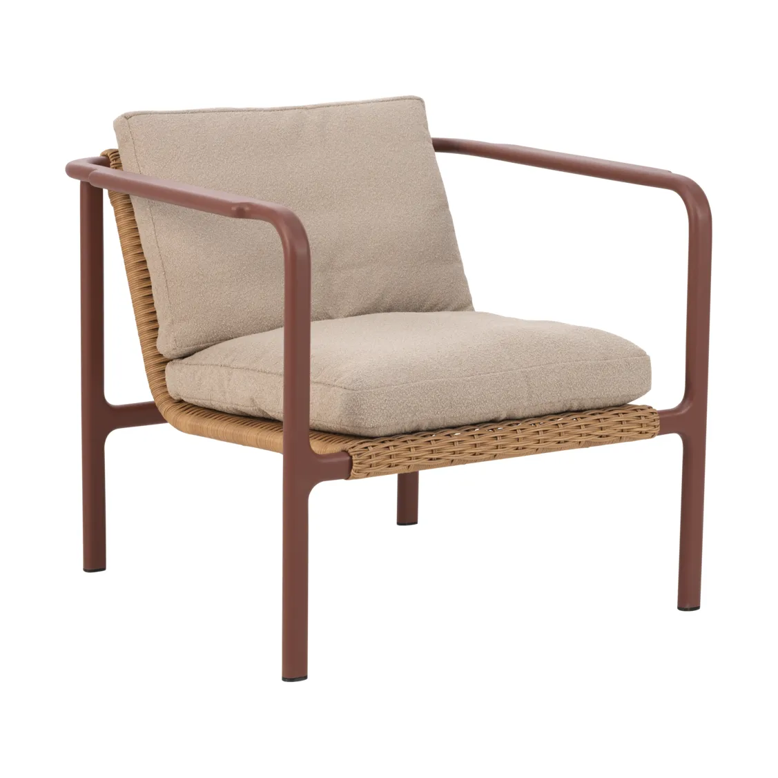 Motty nojatuoli, Zin red-teddy beige Brafab